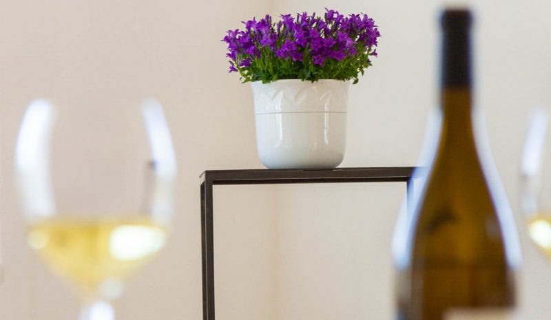 Talaus Dekoration Genuss Wein Flasche Glas Design