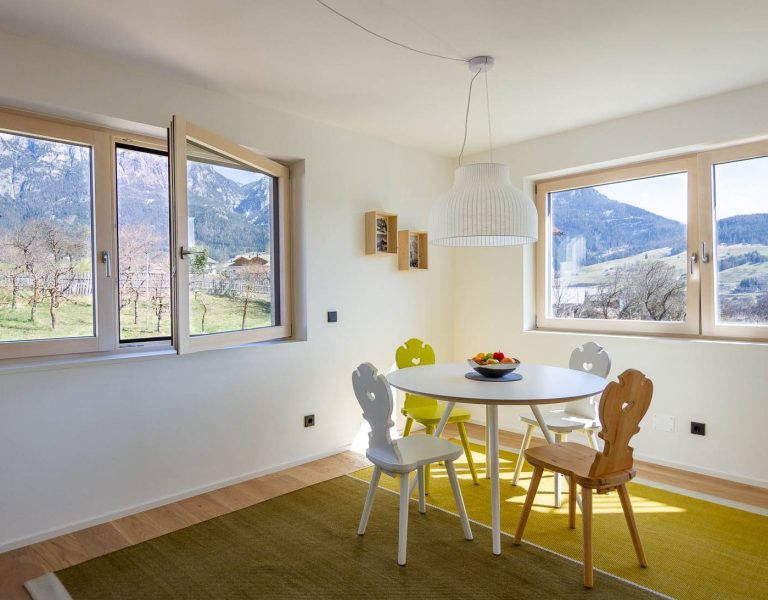 Schlern Küche Essbereich Ausblick Kochen